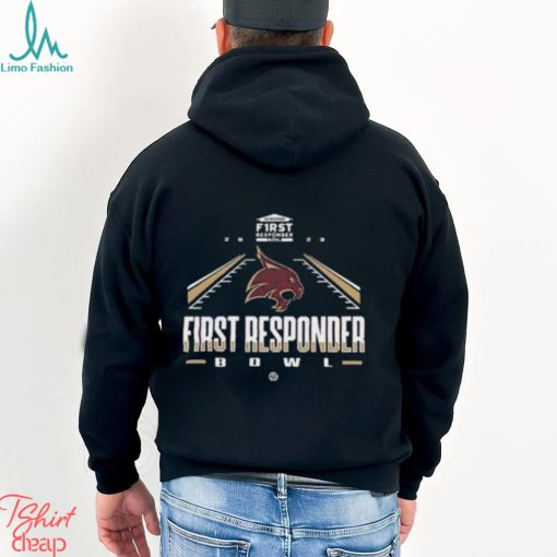 Bowl Texas State Bobcats 2023 Servpro First Responder At Gerald J Ford Stadium T Shirt