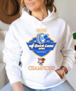 Bowling Green Falcons Football 2023 Quick Lane Bowl Champions Shirt