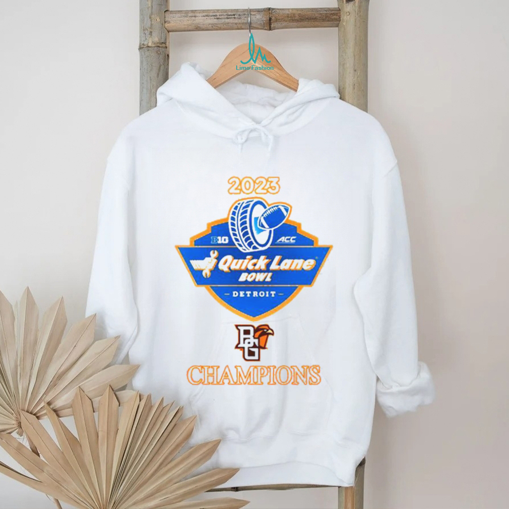 Bowling Green Falcons Football 2023 Quick Lane Bowl Champions Shirt Bowling Green Falcons Football 2023 Quick Lane Bowl Champions Shirt