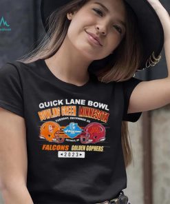 Bowling Green Falcons vs Minnesota Golden Gophers Quick Lane Bowl Game 2023 shirt