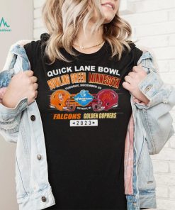 Bowling Green Falcons vs Minnesota Golden Gophers Quick Lane Bowl Game 2023 shirt
