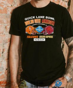 Bowling Green Falcons vs Minnesota Golden Gophers Quick Lane Bowl Game 2023 shirt