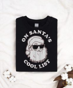 Boy's Lost Gods Santa’s Cool List Graphic Tee Red Small shirt
