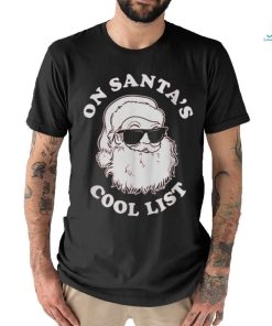 Boy's Lost Gods Santa’s Cool List Graphic Tee Red Small shirt