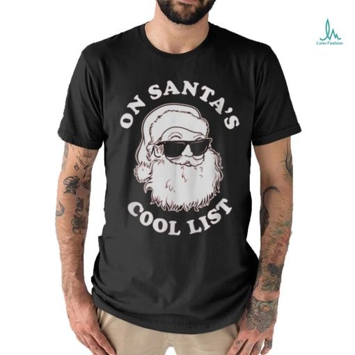 Boy’s Lost Gods Santa’s Cool List Graphic Tee Red Small shirt