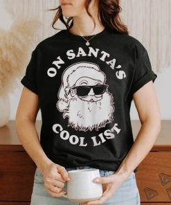 Boy's Lost Gods Santa’s Cool List Graphic Tee Red Small shirt