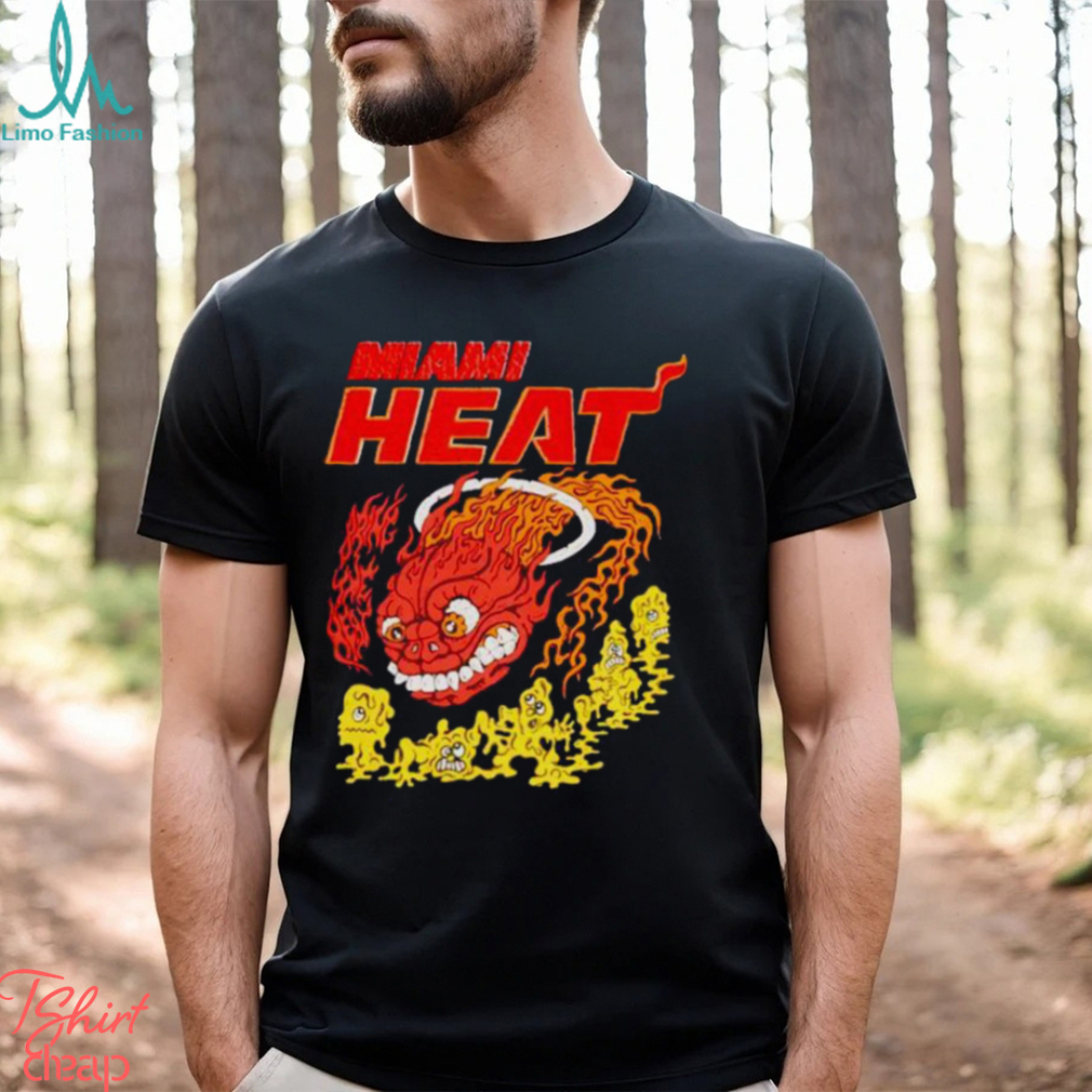 Brain Dead X Nba Miami Heat Shirt Brain Dead X Nba Miami Heat Shirt