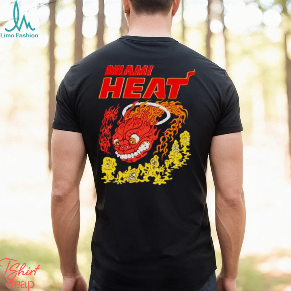Brain Dead X Nba Miami Heat Shirt Brain Dead X Nba Miami Heat Shirt
