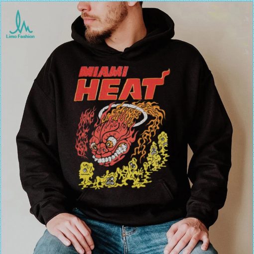 Brain Dead x NBA Miami Heat T shirt