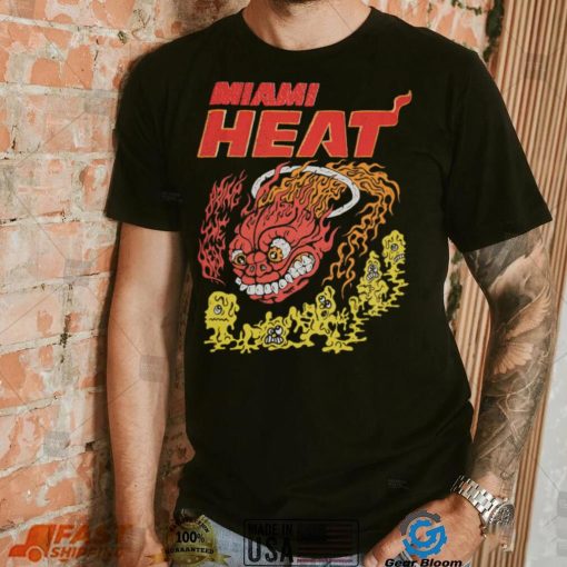 Brain Dead x NBA Miami Heat T shirt