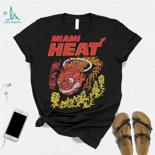 Brain Dead x NBA Miami Heat T shirt