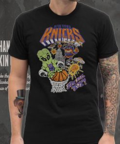 Brain Dead x NBA New York Knicks Flight Shirt