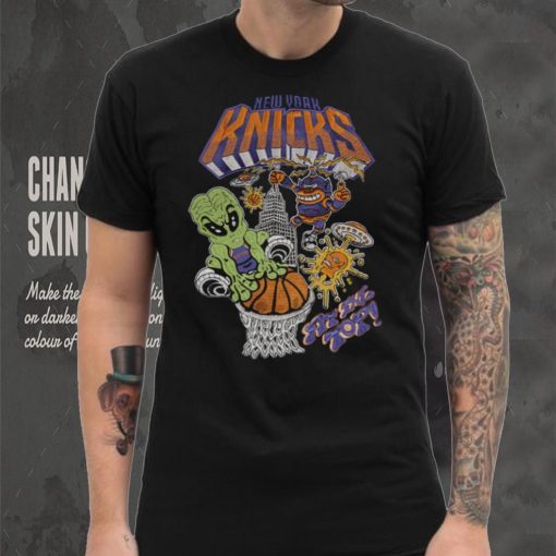 Brain Dead x NBA New York Knicks Flight Shirt