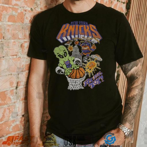 Brain Dead x NBA New York Knicks Flight Shirt