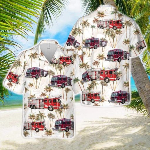 Brampton Fire and Emergency Services Hawaiian Shirt Men And Women Gift Aloha Beach Holiday