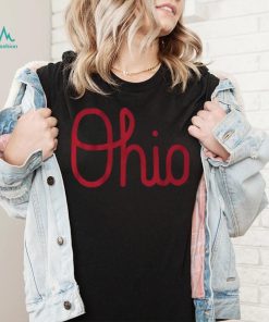 BreakingT Youth Ohio State Buckeyes Black Script T Shirt