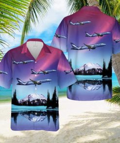 Breeze Airways Airbus A220 300 Hawaiian Shirt 3D Printed Aloha Summer Shirt