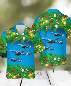 Breeze Airways E190 Christmas Hawaiian Shirt 3D Printed Aloha Summer Shirt