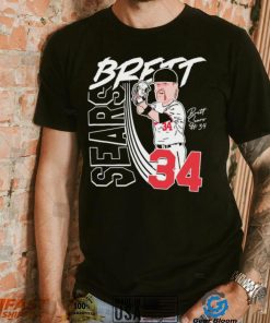 Brett Sears 34 Nebraska Cornhuskers baseball Pitcher shirt
