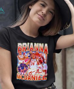 Brianna McDaniel 24 Maryland Terrapins vintage shirt