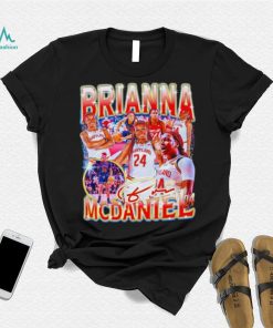 Brianna McDaniel 24 Maryland Terrapins vintage shirt