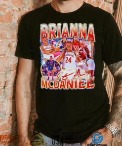 Brianna McDaniel 24 Maryland Terrapins vintage shirt