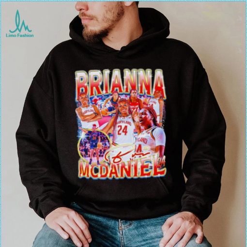 Brianna McDaniel 24 Maryland Terrapins vintage shirt