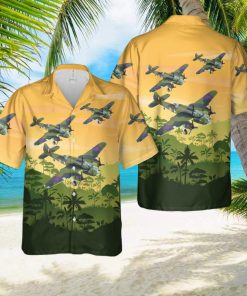 Bristol Beaufort Mk I L9878 MW R No.217 Squadron Royal Air Force Coastal Command St. Eval 1941 Hawaiian Shirt