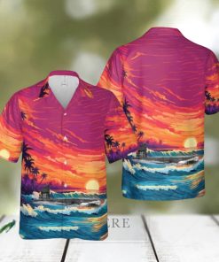 British C class submarine Coconut Tree Hawaiian Shirt Men And Women Gift Aloha Beach Holiday