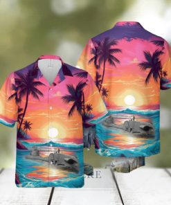 British T class submarine Hawaiian Shirt 3D Printed Aloha Summer Shirt