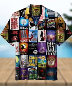 Broad way Musical Theater Unisex Hawaiian Shirt,