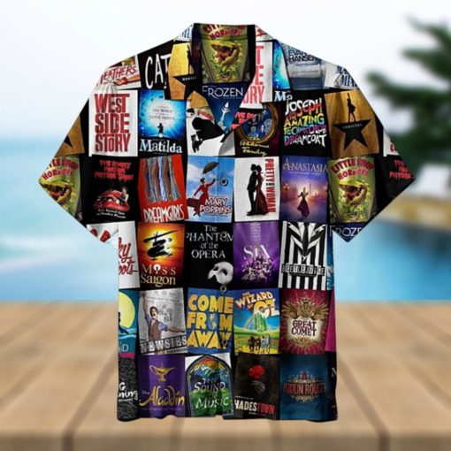 Broad way Musical Theater Unisex Hawaiian Shirt,