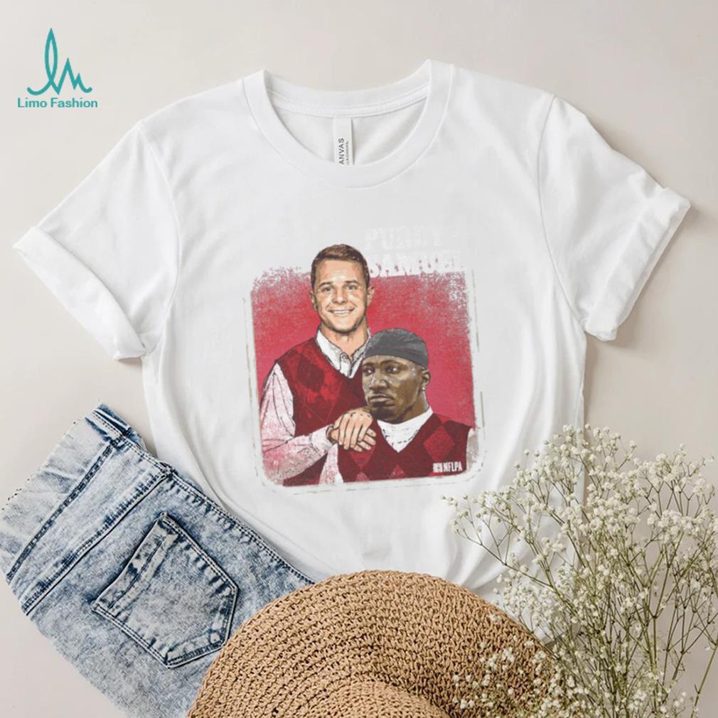 Brock Purdy & Deebo Samuel San Francisco Step Brothers WHT Shirt Brock Purdy & Deebo Samuel San Francisco Step Brothers WHT Shirt