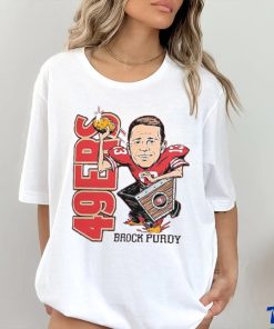Brock Purdy San Francisco 49ers Caricature Player Shirt