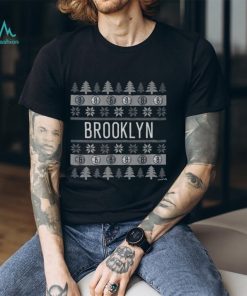 Brooklyn Nets Holiday Christmas Tree T Shirt