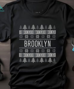 Brooklyn Nets Holiday Christmas Tree T Shirt