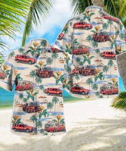 Brooklyn, New York, FDNY Engine 216Ladder 108Battalion 35 Hawaiian Shirt