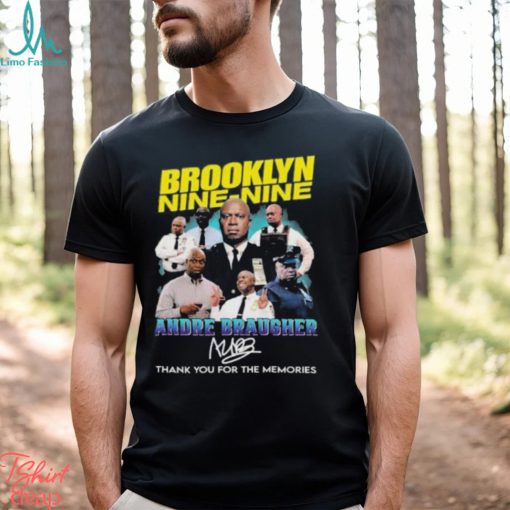 Brooklyn Nine Nine Andre Braugher Thank You For The Memories T Shirt