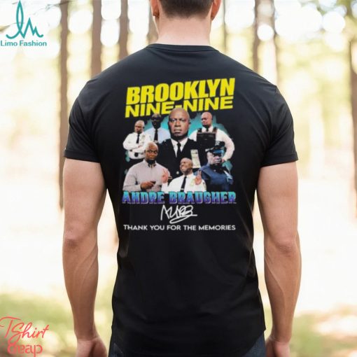Brooklyn Nine Nine Andre Braugher Thank You For The Memories T Shirt