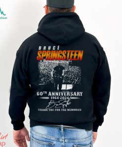 Bruce Springsteen 60th Anniversary 1964 – 2024 Thank You For The Memories T Shirt