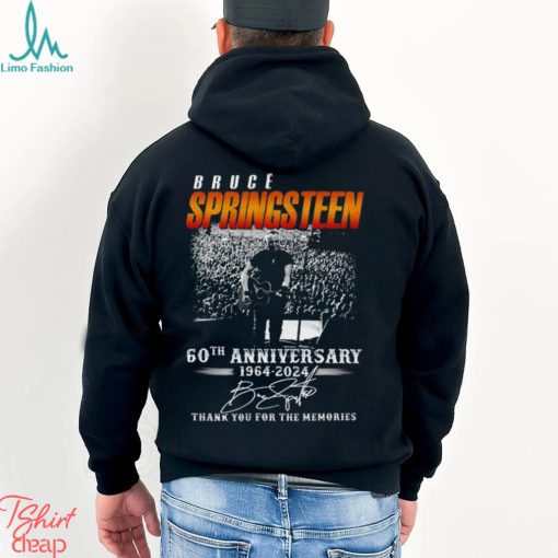 Bruce Springsteen 60th Anniversary 1964 – 2024 Thank You For The Memories T Shirt