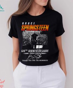 Bruce Springsteen 60th Anniversary 1964 – 2024 Thank You For The Memories T Shirt