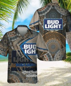 Bud Light Beer Mandala Trending Hawaiian Shirt