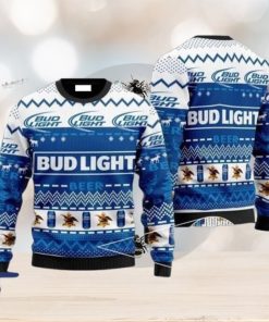 Bud Light Christmas Sweater, Gift for Christmas Holiday