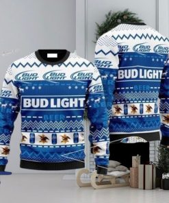 Bud Light Christmas Sweater, Gift for Christmas Holiday