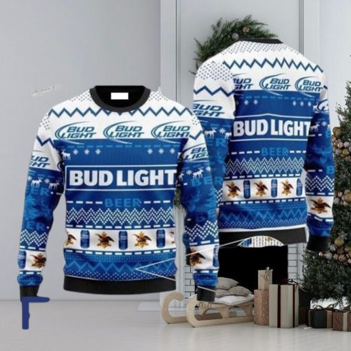 Bud Light Christmas Sweater, Gift for Christmas Holiday