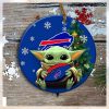 Buffalo Bills Baby Yoda Ornament Christmas Tree Decorations NFL Gifts