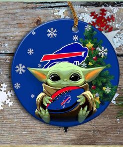 Buffalo Bills Baby Yoda Ornament Christmas Tree Decorations NFL Gifts