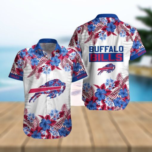 Buffalo Bills Hawaiian Shirt Short Combo Set Tropical Style