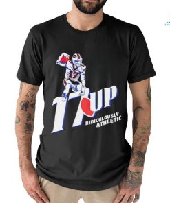 Buffalo Bills Josh Allen 17 up ridiculously athletic shirt, hoodie, sweater, long sleeve and tank top Buffalo Bills Josh Allen 17 up ridiculously athletic shirt
